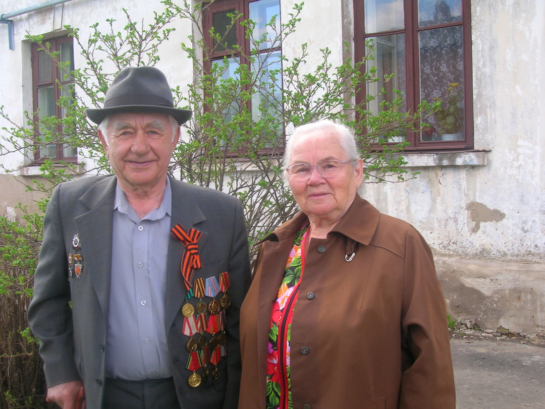 Василий Иванович с супругой Верой Михайловной